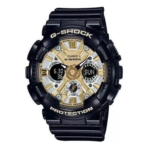 Casio G-Shock GMA-S120GB-1ADR Black Resin Strap Men