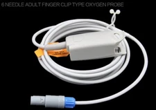Mindray  Spo2 Sensor Probe Adult Finger Clip Compatible PM7000 PM8000 PM9000 3M