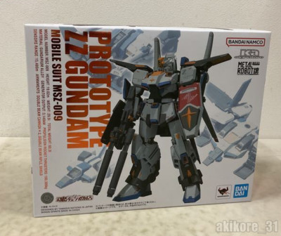 Metal Robot Spirits Ka Signature Prototype ZZ Gundam MASZ-009 SIDE MS Figur
