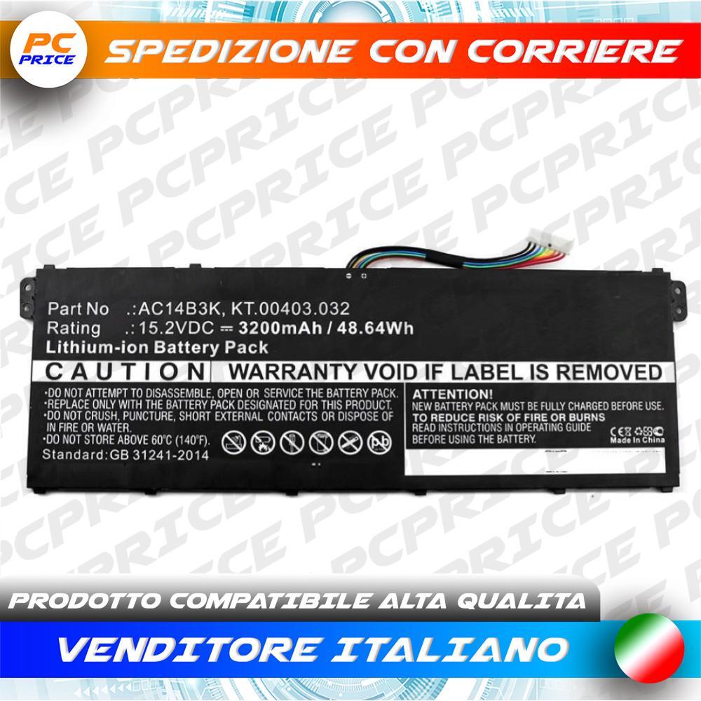 BATTERIA COREPARTS COMPATIBILE ACER ASPIRE ASPIRE E5-731 ASPIRE E5-731G