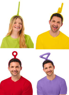 Teletubbies Stirnband Offiziell Dipsy Po : Lala Tinky Winky Kostüm Zubehör
