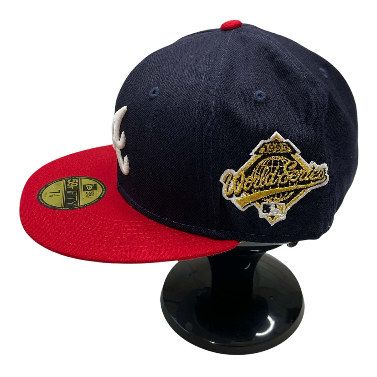 New Era Atlanta Braves World Series 1995 Chrome Edition 9FORTY A Frame Snapback Hat