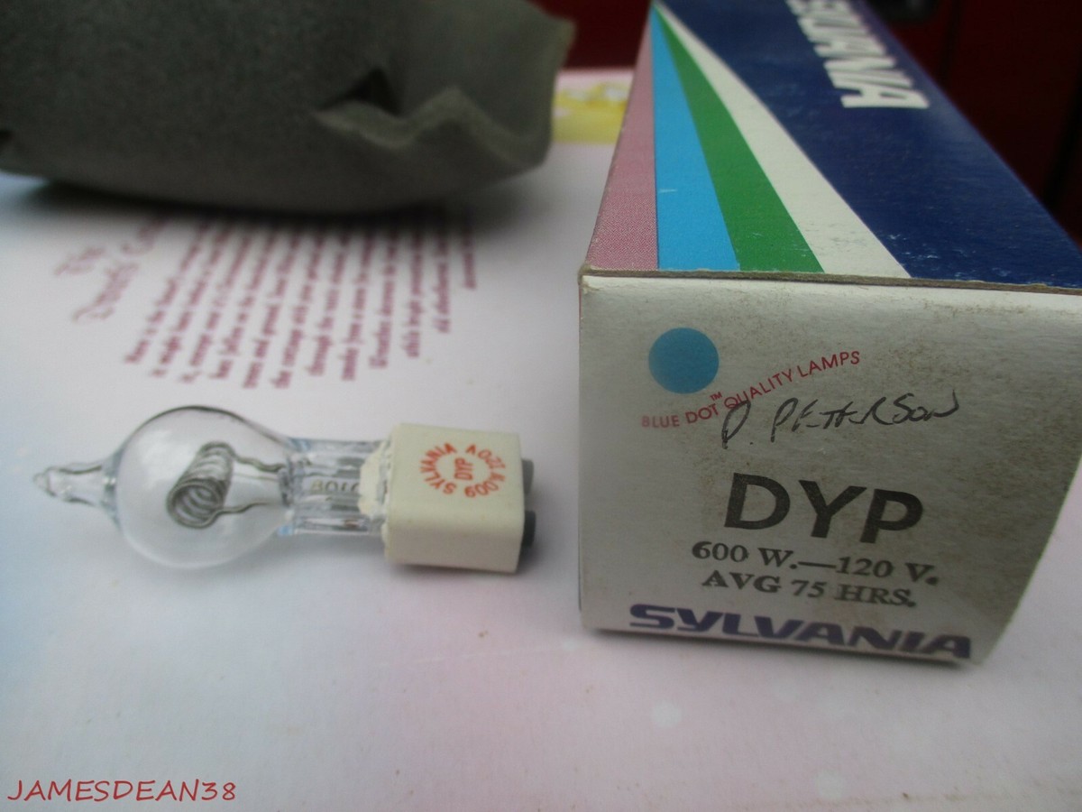 Sylvania DYP 600 Watt 120V Projector Lamp BULB NOS PROJECTION | eBay