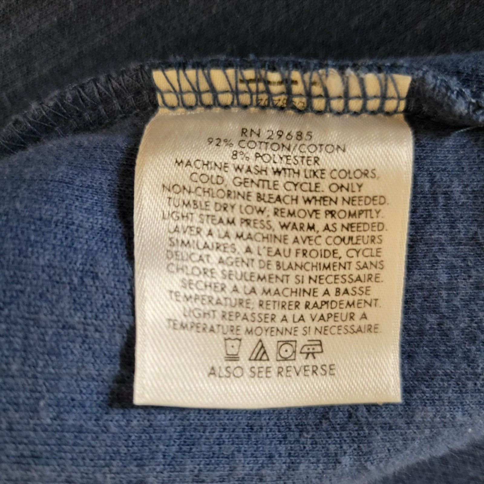 Pendleton Ribbed Blue Ribbed Full Zip Sweater Ves… - image 6