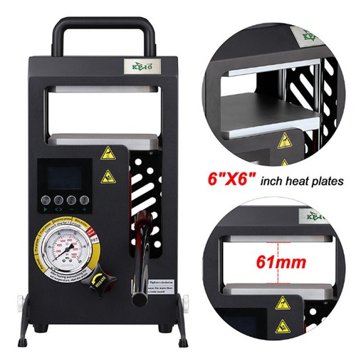 2025 New Heat Press Machine 10 Tons Double Heating Press Plates