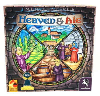 Heaven und Ale Pegasus Eggert Spiele Brettspiel Kennerspiel 2018 vollständig