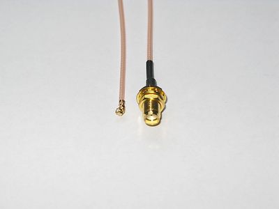 Adapter Pigtail IPX / U.FL auf SMA Buchse gerade 20cm WLAN GPS UMTS