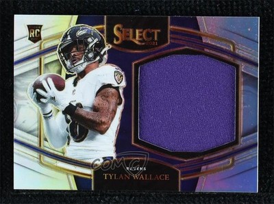 2021 Panini Select Jumbo Rookie Swatches 71/99 Tylan Wallace #JS-TWA RC 0c6