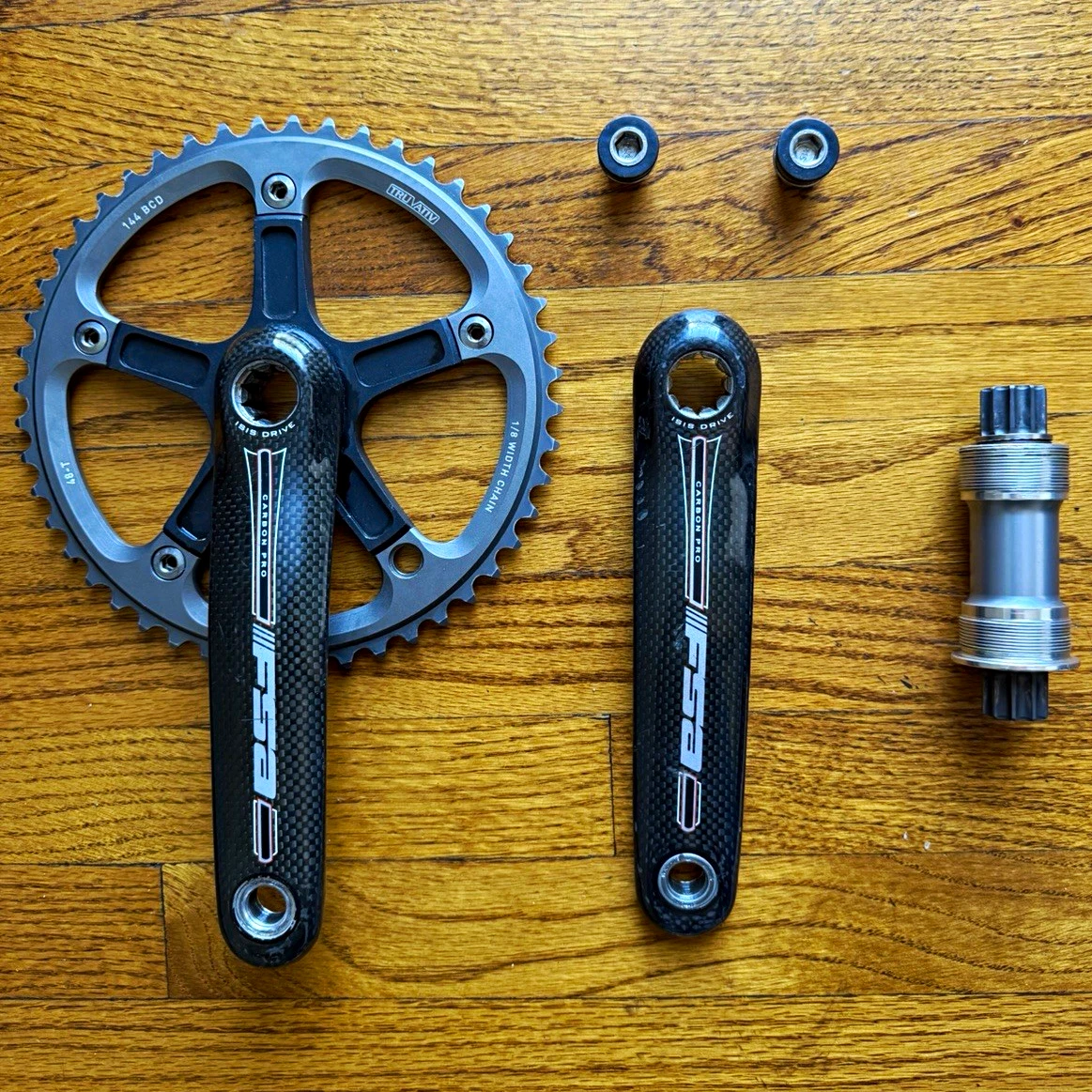 FSA Carbon Bicycle Cranksets for Track Bike for sale | eBay