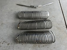 Original 1950 Mercury Grilles And Hood Trim Rat Rod Scta Trog Vintage