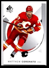 2024-25 SP Authentic Matthew Coronato Calgary Flames #75