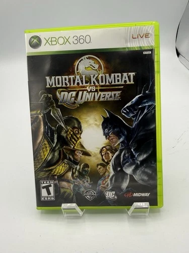 Mortal Kombat vs. DC Universe (Microsoft Xbox 360, 2008) Complete