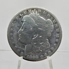 1893 O Morgan Silver Dollar Semi Key Date Damaged New Orleans Mint Book Filler