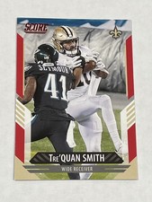 2021 Score Football Red Parallel - Tre'Quan Smith - New Orleans Saints