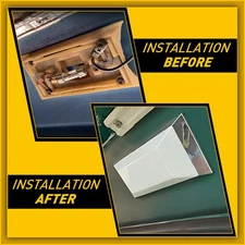 Car Dome Interior Cover Light Lens White For 1975-1979 Ford F150 F250 F350 Truck