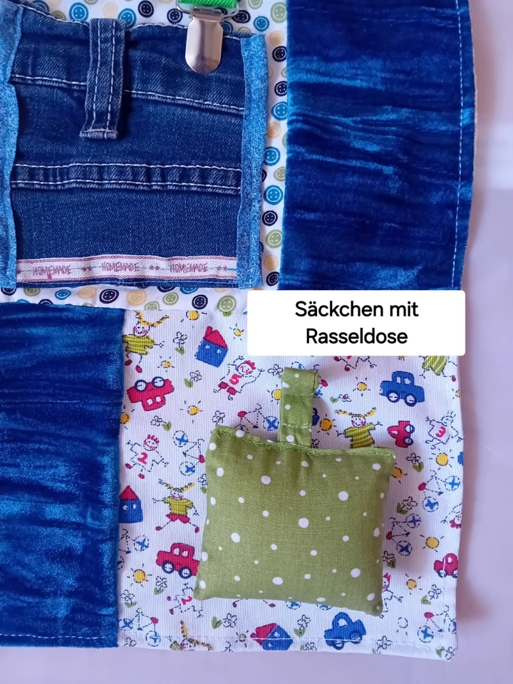 Nesteldecke f. demenzkranke Senioren Weihnachts- Geburtstagsgeschenk, Handarbeit - Bild 4 von 4