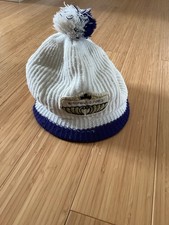 Vintage Whispering Pines Golf Club Knitted Derby Pom Pom Cap Made In USA