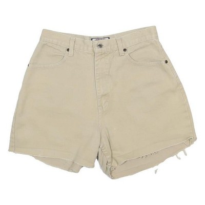 NORTHCREST JEAN CO Damen Beigefarbene Casual Shorts M W28 Baumwolle