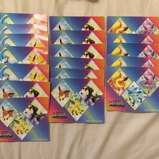 Pokemon Prismatic Evolutions Sticker Sheet Lot of 18