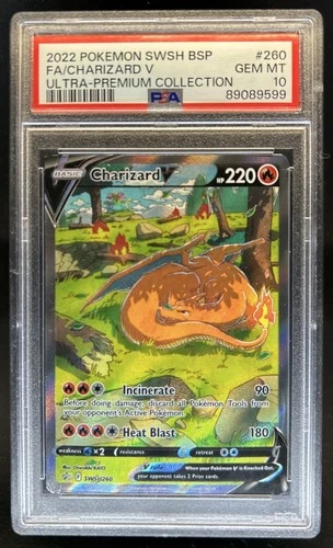 2022 Pokemon SWSH Black Star Promos Charizard V #SWSH260 PSA 10 GEM MINT
