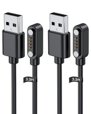  2-Pack Charger Cable Compatible with PLAUD Note, 3.3FT 4 Pin 2-Pack