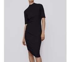 Zara Dress with Side Ruching, Medium