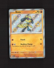 Riolu 173/091 Paldean Fates Shiny Rare Holo Pokemon Card NM on eBay
