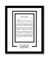 Rocky Going The Distance Bill Conti Autographed Signed 11x14 Framed Photo ACOA