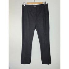AYR the Sizzle Split cuff stretch pants in black Size 10 Excellent condition