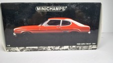 1/18 Minichamps 1969 Mercury Capri 1700 GT Coupe Red #180 08900 New JC8