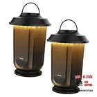 Outdoor Bluetooth Speakers 2 Packs, 40W True Wireless Stereo Patio Warm White