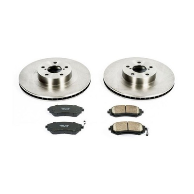 #ad PowerStop KOE2373 Z17 Stock For Replacement Brake Kit – Fits Subaru Legacy amp; $139.63