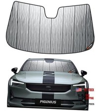 Windshield Sunshade for Polestar 2 2021-2025 EV Fastback , Reversible