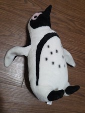 Destination Nation Plush Penguin 12 Black Whi...