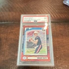 2024 Panini Donruss Drake Maye Optic Preview Red Wave #379 PSA 9
