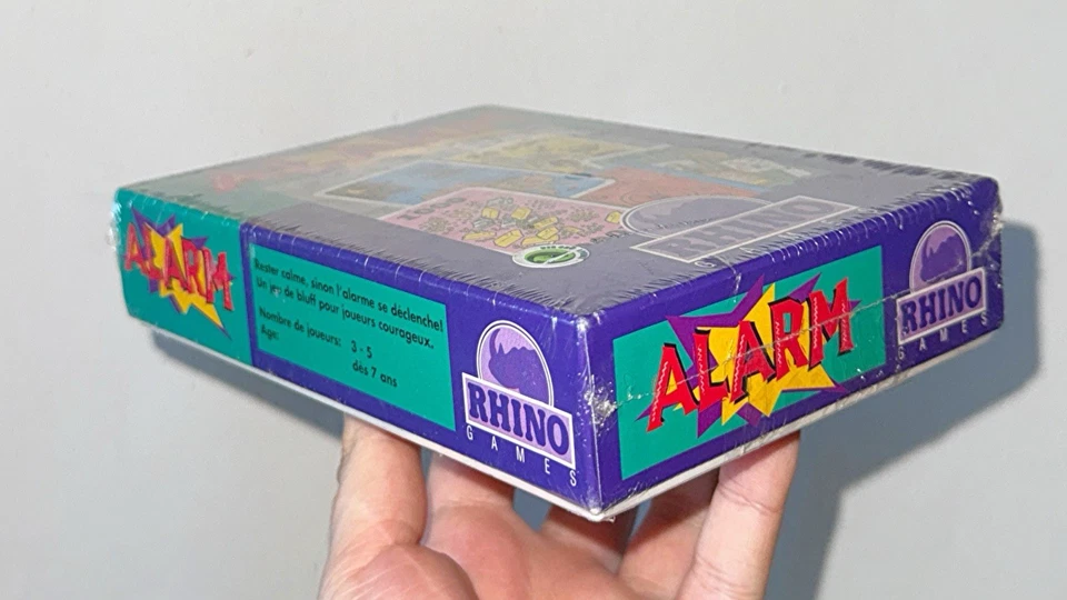 Neu: Alarm Kartenspiel 1992 Rhino Games Bluffen AG Müller Einbrecher Spiel 90s - Bild 3 von 4