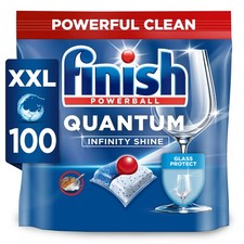 Finish Quantum Infinity Shine Regular Dishwasher Tablets 100 Tabs