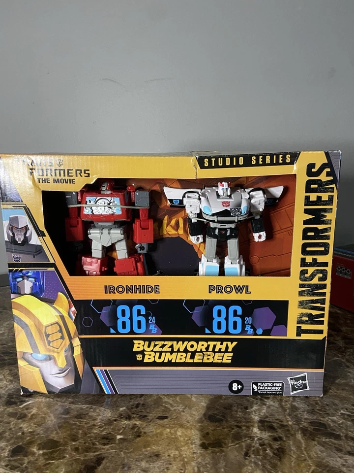 PAQUETES DE 2 TRANSFORMERS STUDIO SERIE 86 BRAWN & RATCHET AND IRONHIDE & PROWL Foto 3 de 4