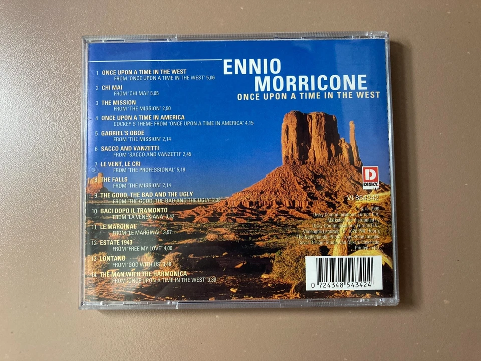 Ennio Morricone - Once Upon A Time In The West - CD 💿 - 1999 - LIKE NEW - Image 2 of 4