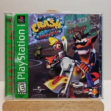 Crash Bandicoot Warped Sony Playstation 1, PS1, 1999 With Manual TESTED