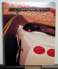 1998 Chevrolet Corvette Dealer Album Data Book Interior Exterior Selections