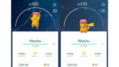  Shiny (Schillernd) Pikachu Serena's Hat Pokemon GO  Registered Only