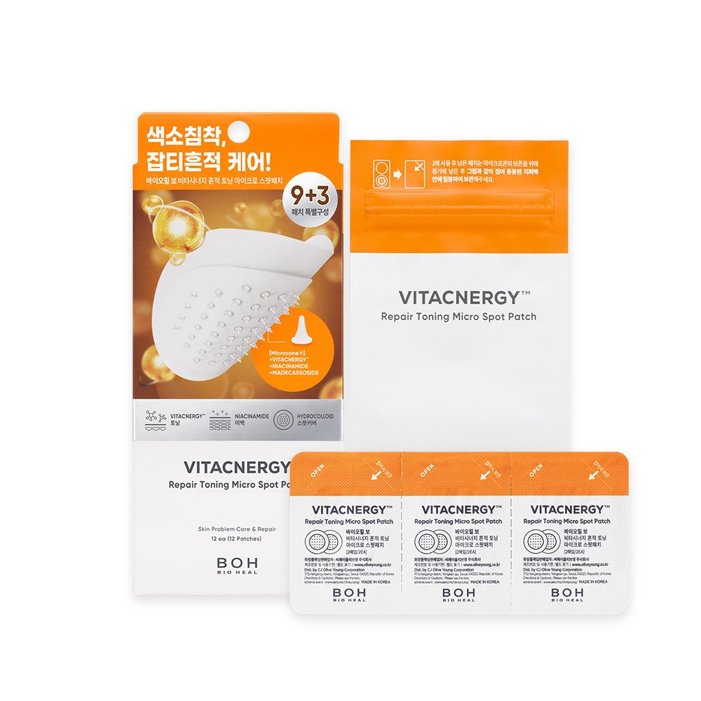 BIO HEAL BOH Vitacnergy Repair Toning Micro Spot Patch 12patches