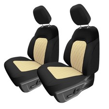 Juego de funda de asiento de auto de neopreno personalizada para Ford Bronco 2021-2024 tamaño completo SUV delantero
