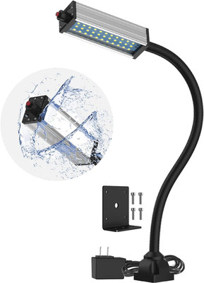 Flexible Work Light, Machine Light, Gooseneck Led Light IP66 Waterproof 800 Lume
