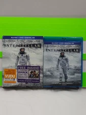 INTERSTELLAR WITH 15/70MM IMAX COLLECTIBLE FILM CELL FRAME COOP COOPER BLU RAY