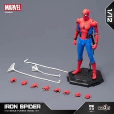 Marvel Spider Man Original Action Figure 1/12 Plastic Model Kit Film Iron 🕷️🤖
