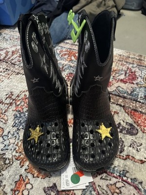 Crocs Classic Western Unisex Cowboy Boots M4 W6