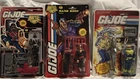 Vintage Gi Joe Battle Corp Lot + Cobra Eel:Cobra Commander, Major Blood Carded.