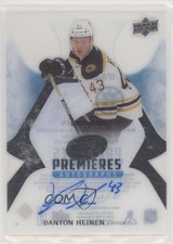 2016-17 Upper Deck Ice Ice Premieres Auto /299 Danton Heinen #IPA-DH Auto k1r